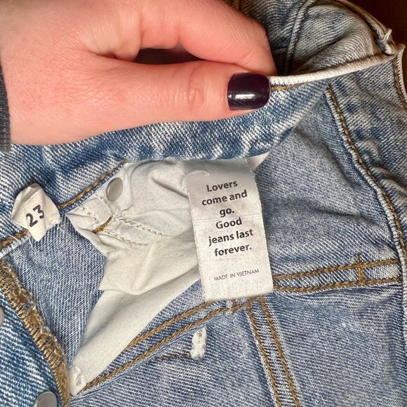 PacSun Denim Baggy Jean, Size 23 - Picture 4 of 8
